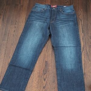 Lucky Brand Men's Dark Blue Straight Jeans